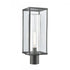 Elk Augusta 19.75 Inch High 1 Light Outdoor Post Light Matte Black Model: 90014/1