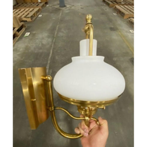 Elk Autumn Breeze Montpelier Wall Light in Brass in Brown Finish Model: 951-NB