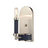 Elk Avenue 1 Light SCONCE in Satin Nickel Navy Blue Navy Blue Finish Model: D4659