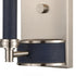 Elk Avenue 1 Light SCONCE in Satin Nickel Navy Blue Navy Blue Finish Model: D4659