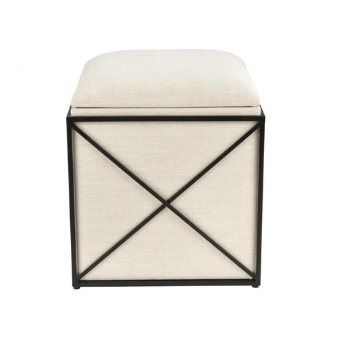 Elk Axel Storage Ottoman in Beige Finish Model: S0035-10188
