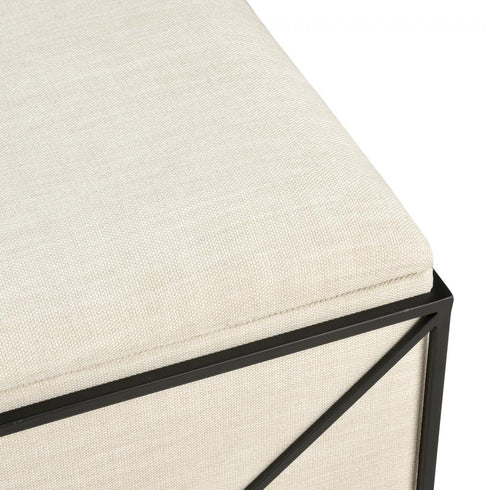 Elk Axel Storage Ottoman in Beige Finish Model: S0035-10188