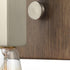 Elk Axis VANITY LIGHT in Light Wood Satin Nickel Satin Nickel Finish Model: 55056/1