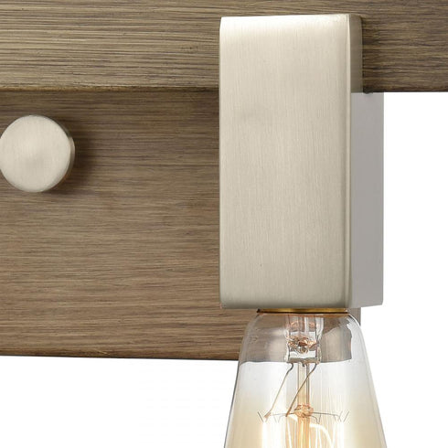 Elk Axis VANITY LIGHT in Nickel Finish Model: 55057/2
