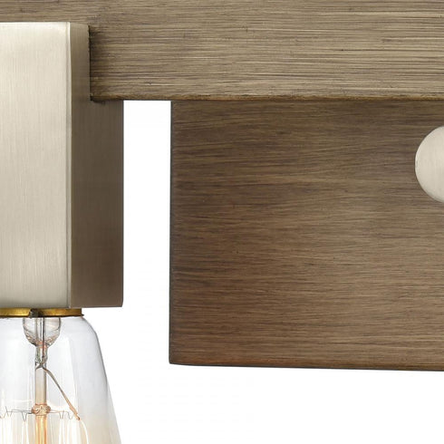 Elk Axis VANITY LIGHT in Nickel Finish Model: 55057/2