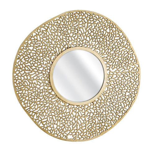 Elk Azoni Wall Mirror in Soft Gold Model: S0806-12081