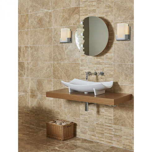 Elk Balcony VANITY LIGHT in Polished Chrome Finish Model: 19500/1