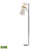 Elk Banded Shade FLOOR LAMP in Matte Black Finish Model: D2730-LED