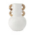 Elk Barcelona Vase Large in White Finish Model: S0077-9121