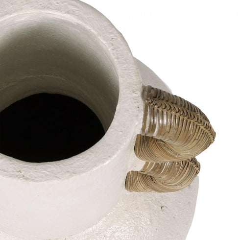 Elk Barcelona Vase Large in White Finish Model: S0077-9121