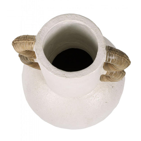 Elk Barcelona Vase Large in White Finish Model: S0077-9121