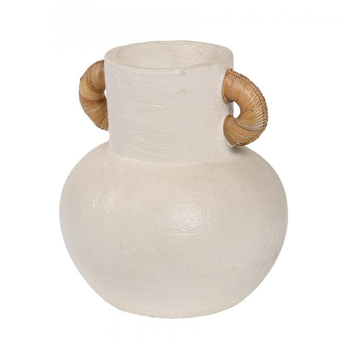 Elk Barcelona Vase Small in White Finish Model: S0077-9127