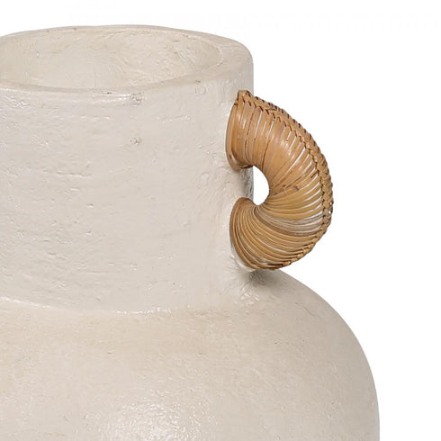 Elk Barcelona Vase Small in White Finish Model: S0077-9127