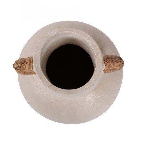Elk Barcelona Vase Small in White Finish Model: S0077-9127