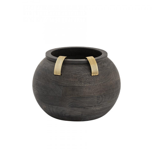 Elk Barone VASE JAR BOTTLE (2 pack) (2 pack) in Black Finish Model: H0807-9265