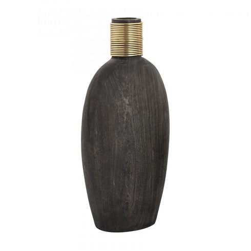 Elk Barone VASE JAR BOTTLE (2 pack) (2 pack) in Black Finish Model: H0807-9266