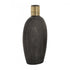 Elk Barone VASE JAR BOTTLE (2 pack) (2 pack) in Black Finish Model: H0807-9266