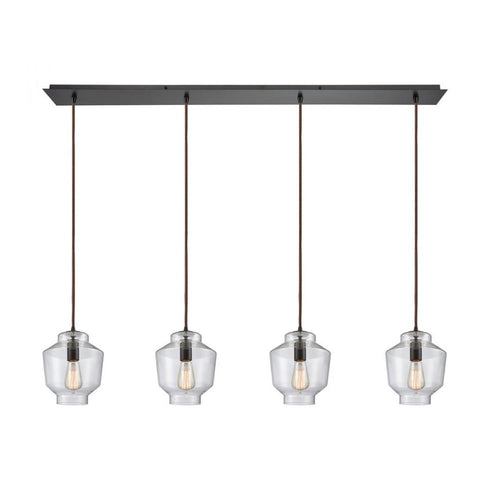 Elk Barrel Mini Pendant Model: 10905/4LP