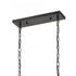 Elk Barrow ISLAND LIGHT in Matte Black Finish Model: 81417/6