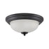 Elk Basics FLUSH MOUNT in Black Finish Model: 7003FM/60