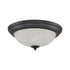 Elk Basics FLUSH MOUNT in Black Finish Model: 7013FM/60