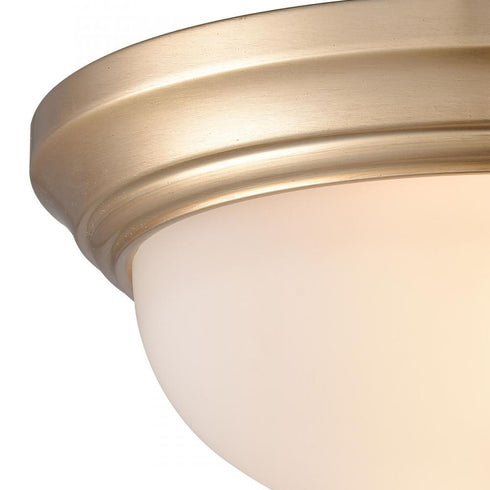 Elk Basics FLUSH MOUNT in Satin Gold Finish Model: 7002FM/50
