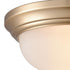 Elk Basics FLUSH MOUNT in Satin Gold Finish Model: 7002FM/50