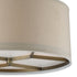 Elk Baxter SEMI FLUSH MOUNT in Brushed Antique Brass Finish Model: 31262/3