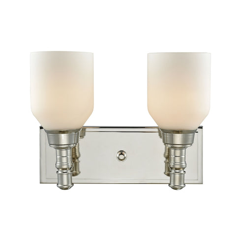 Elk Baxter VANITY LIGHT in Polished Nickel Finish Model: 32271/2