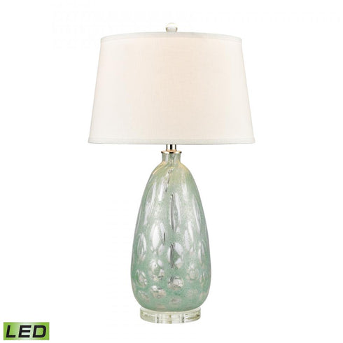 Elk Bayside Blues 29 Inch High 1 Light Table Lamp Mint Includes LED Bulb in Green Finish Model: D4708-LED