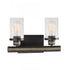 Elk Beaufort VANITY LIGHT in Anvil Iron Finish Model: 89153/2