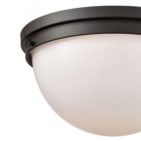 Elk Beckett 2 Light FLUSH MOUNT in Oil Rubbed Bronze Finish Model: CN120231
