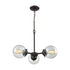 Elk Beckett 3 Light CHANDELIER in Oil Rubbed Bronze Finish Model: CN129321
