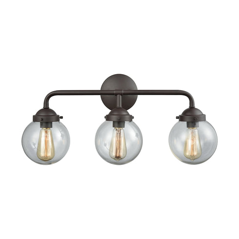 Elk Beckett VANITY LIGHT in Oil Rubbed Bronze Finish Model: CN129311
