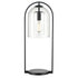 Elk Bell Jar 28 Inch High 1 Light Desk Lamp in Matte Black Model: S0019-9580