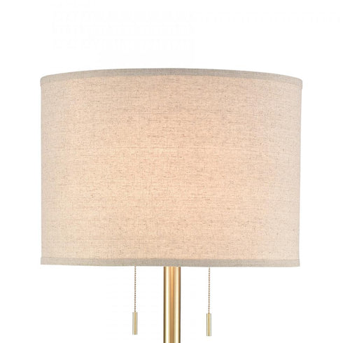 Elk Below the Surface 2 Light Floor Lamp in Polished Concrete Finish Model: 77129