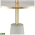 Elk Below the Surface 63 Inch High 2 Light Floor Lamp in Polished Concrete Includes LED Bulbs Model: 77129-LED
