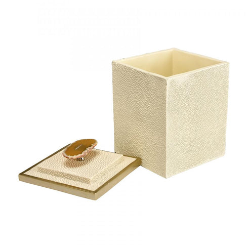 Elk Benner BOX BIN BASKET in White Finish Model: S0036-8949/S2