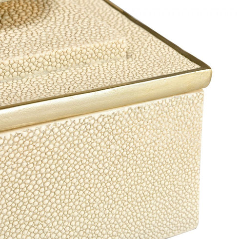 Elk Benner BOX BIN BASKET in White Finish Model: S0036-8949/S2