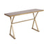Elk Better Ending CONSOLE TABLE DESK in Aged Gold Finish Model: 164-006