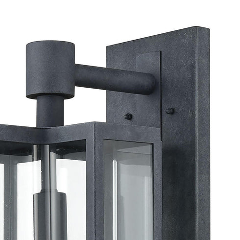 Elk Bianca EXTERIOR WALL SCONCE in Aged Zinc Finish Model: 45166/1