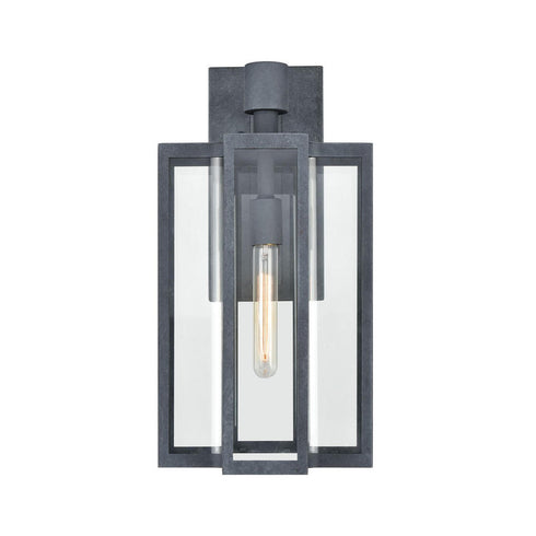 Elk Bianca EXTERIOR WALL SCONCE in Aged Zinc Finish Model: 45166/1