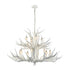 Elk Big Sky CHANDELIER in White Finish Model: D3318