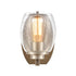 Elk Bixler 1 Light SCONCE in Light Wood Satin Nickel Satin Nickel Finish Model: 46420/1