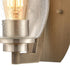 Elk Bixler 1 Light SCONCE in Light Wood Satin Nickel Satin Nickel Finish Model: 46420/1