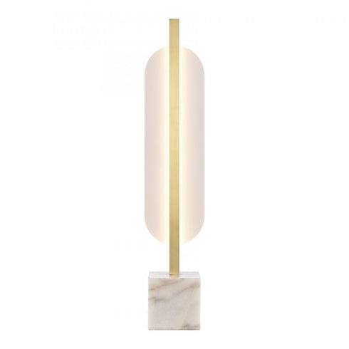 Elk Blade 30 Inch High Integrated LED Table Lamp in White Finish Model: H0019-10348