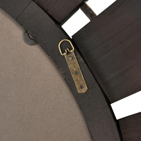 Elk Blade Mirror in Black Finish Model: H0036-10610