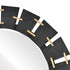 Elk Blade Mirror in Black Finish Model: H0036-10610