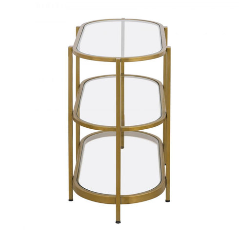 Elk Blain Console Table Brass in Antique Brass Finish Model: H0805-9914