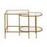 Elk Blain Nesting Table Set of 2 Brass in Antique Brass Finish Model: H0805-9915/S2